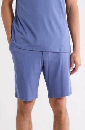 Nordstrom Rack Cotton Basic Sleep Shorts in Blue Bijou at Nordstrom Rack, Size X-Large