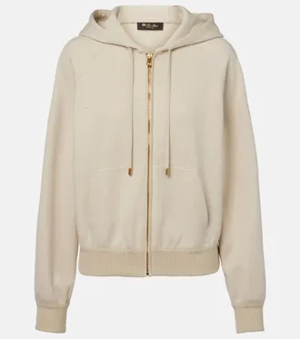 Loro Piana Viera cotton, silk, and cashmere hoodie