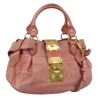 Miu Miu Pre-owned Handbags, female, Pink, Size: ONE SIZE Pre-owned Hand Bag