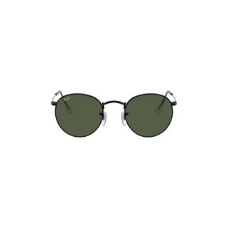 Ray-Ban Round Metal - unisex - Zonnebrillen - Zwart - 50 MM - Accessoires