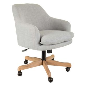 Wanderlust Deco Wanderlust Deco - Silla De Madera Y Tapizada Con Ruedas 60x60x40/93h Cm