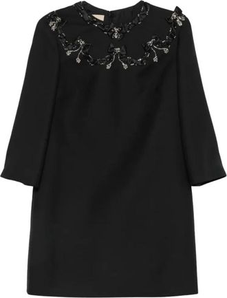 Valentino Garavani Abito - Dames - Feestkleedjes - Zwart - M - Kleedjes