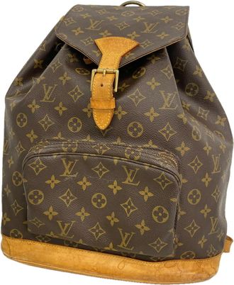 Louis Vuitton Brown Backpack (Pre-Owned)