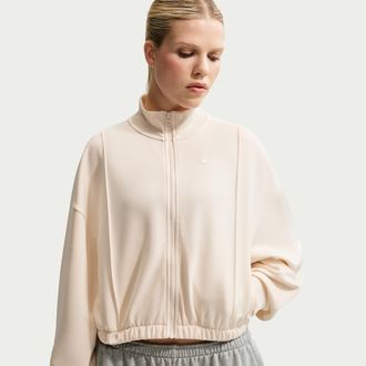 Nike Womens Nike Sportswear Track Jacket in White | IM7444-103