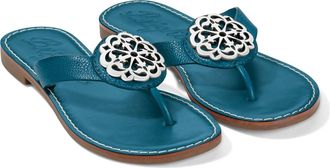 Brighton Womens Alice Sandals In Peacock