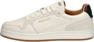 Replay Schoenen, Heren, Wit, 41 EU, Smash Fine Sneakers Laag