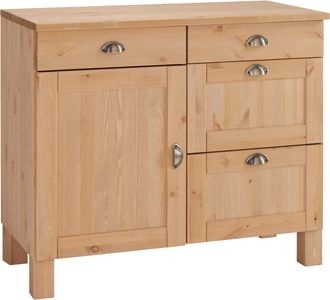 HOME AFFAIRE Unterschrank »Oslo« 100 cm breit, in 2 Tiefen, mit 23 mm Arbeitsplatte, 2 Schubkästen