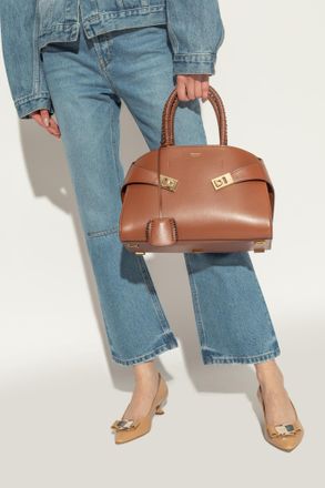 Ferragamo Shoulder Bag Hug S, Womens, Brown