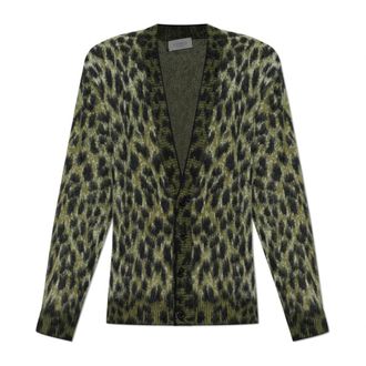 Laneus Truien & Vesten, Heren, Groen, S, Dierenprint Vest