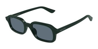 Alexander McQueen AM0558S 004 Mens Sunglasses Green Size 51 - Free RX Lenses - Free RX Lenses