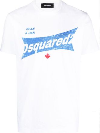 Dsquared2 White Crew Neck T-Shirt
