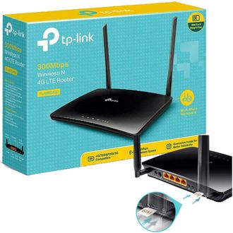 Trade Shop Trade Shop - Enrutador Inal&aacute;mbrico Tp-link Tl-mr6400 4g Lte Wi-fi Con M&oacute;dem De Hoja De Datos Sim