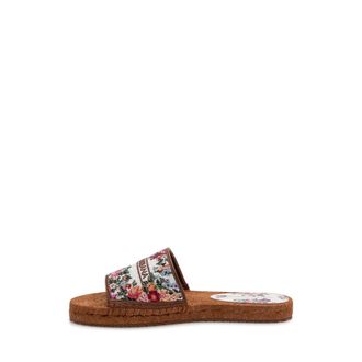 Dolce & Gabbana Sliders, female, Multicolor, Size: 10 US Espadrilla Nappa