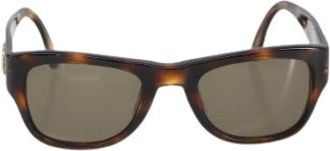 Chanel Pre-owned Accessories, female, Brown, Size: ONE SIZE Pre-owned Plastic Sunglasses