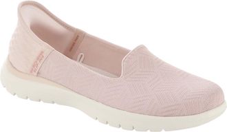 Skechers Womens Schlupfschuh Loafer, Blush, 7 UK