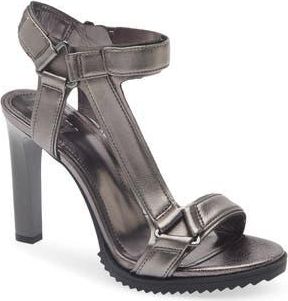 DKNY Bayli Ankle Strap Sandal in Gunmetal at Nordstrom Rack, Size 7.5