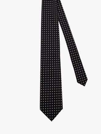 Tom Ford Mens Silk Tie Black Ties & Bow