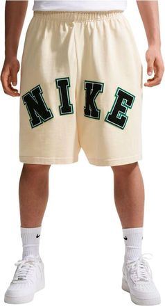 Nike Life Midweight Shorts Asia Sizing Coconut Milk Black IF2236-113