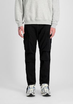 Alpha Industries Cargohose ALPHA INDUSTRIES Squad Pant, Herren, Gr. 30, Normalgr&ouml;ssen, schwarz, Obermaterial: 98% Baumwolle, 2% Elastan; Futter: 100% Baumwolle, Hosen 