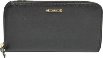 Fendi Pre-owned Wallets, female, Black, Size: ONE SIZE Pre-owned Wallet