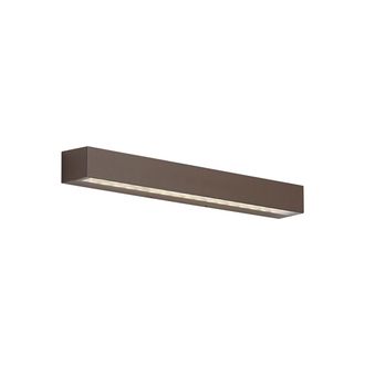 QAZQA Qazqa L&aacute;mpara De Pared Industrial Para Exterior Marr&oacute;n &Oacute;xido De