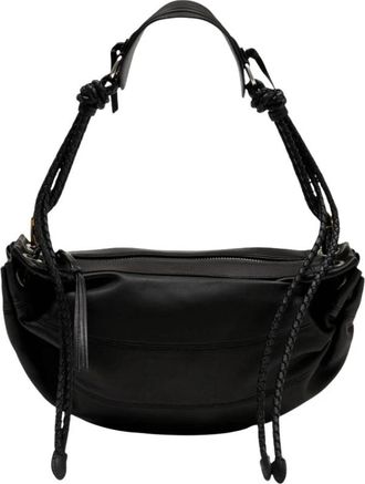 Isabel Marant Maia Medium Crossbody - Dames - Schoudertassen - Zwart - ONE Size - Leer - Tassen