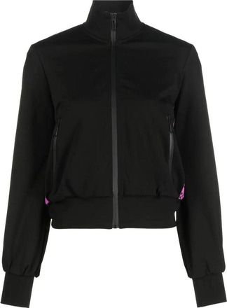Off-white (WMNS) Off-White Monogram-Band Track Jacket Black OWVL028F22JER0011000