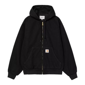 Carhartt Work in Progress OG Active Jacket - Heren - Vesten met rits - Zwart - L - Katoen - Hoodies & sweatvesten