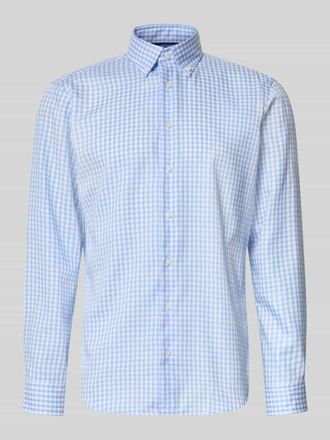 Christian Berg Regular Fit Business-Hemd mit Button-Down-Kragen in Bleu, Gr&ouml;&szlig;e 39/40