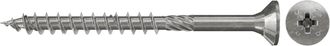 Fischer 100x Power-fast 4 X 70 Cabeza Avellanada Acero Inoxidable A2 Rosca Parcial Ranura Cruzada Pz - 657182