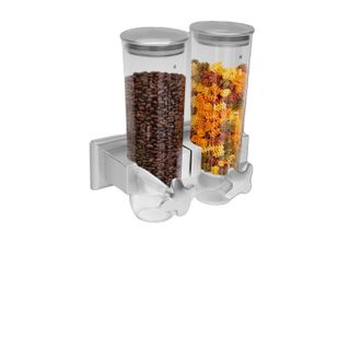 OEM Dispensador De Cereales, Pl&aacute;stico Resistente, 31,75 X 16,5 X 11,4 Cm, Capacidad De Hasta 3,5 Litros, Mecanismo De Dispensaci&oacute;n Ajustable, Tapa Antipol