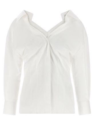 Givenchy White Slim Solid Shirt