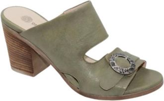 Eric Michael Womens Charlie Mule In Green