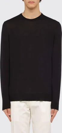 Drumohr Maglia girocollo a maniche lunghe con polsi e fondo a costine