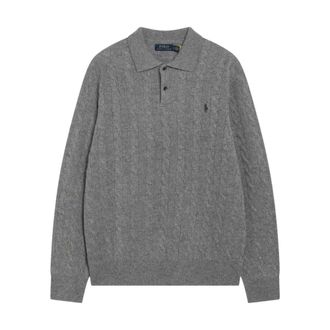 Polo Ralph Lauren Pullover met lange mouwen - Heren - Tops - Grijs - Maat: M