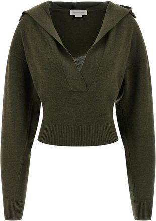 Stella McCartney Green Hooded sweater
