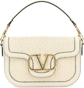 Valentino Garavani Alltime Schoudertas - Dames - Schoudertassen - Wit - ONE Size - Leer - Tassen