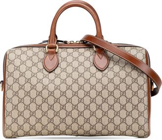 Gucci Pre-owned Gucci Medium GG Supreme Satchel Ladies 409527 493075