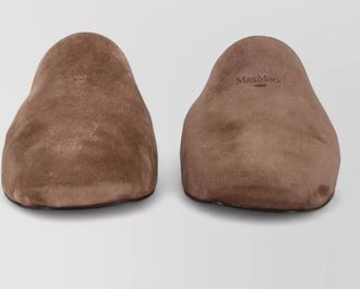 Max Mara leather mules