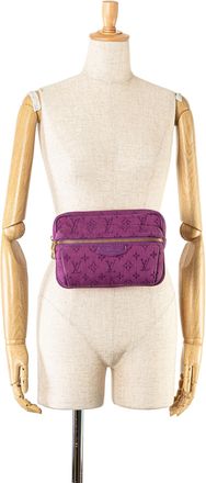 Louis Vuitton Pre-owned Womens Easy Pouch Strap Crossbody Bag - Fuschia Textile - One Size