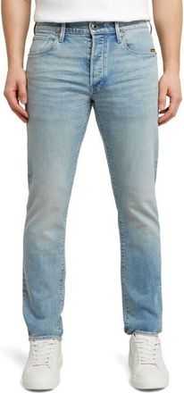 G-Star 3301 Slim Jeans in Sun Faded Pacific Blue at Nordstrom, Size 28 X 30