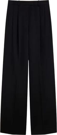 Givenchy Pantalones de Pinzas Dobles - Trousers - Mujer - Negro - S