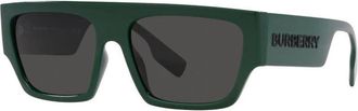 Burberry Mens Black Square Sunglasses BE4397U 407187