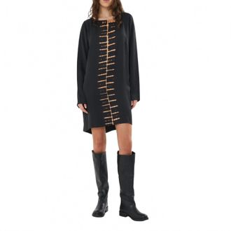 Rabens Saloner Lupitas Dress In Black