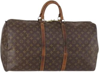 Louis Vuitton Pre-owned Weekendtas - Dames - Vintage Weekendtas - Bruin - ONE Size - Vintage