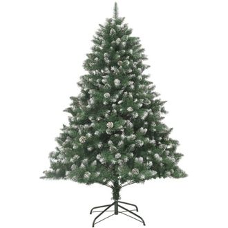 vidaXL Rbol De Navidad Artificial Con Soporte Pvc 240 Cm Vidaxl