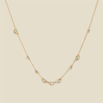 Made by Mary Aura Station Necklace