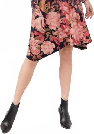 Johnny Was Janie Favor Mock Neck Swing Dress In Cei