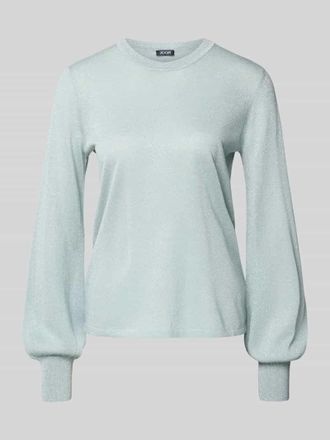Joop Regular Fit Pullover aus Viskose-Mix Modell Karta in Aqua, Gr&ouml;&szlig;e 34