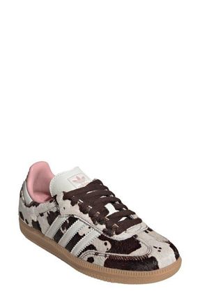 adidas Samba OG Sneaker in Dark Brown/Off White/Gum 3 at Nordstrom, Size 11.5 Womens